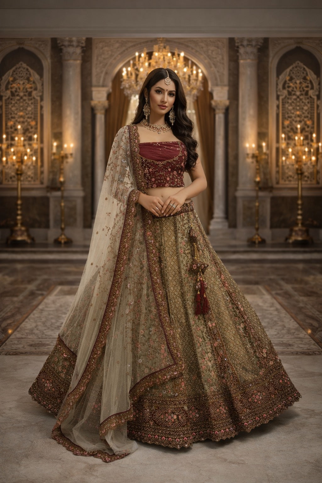 Heirloom Grandeur Lehenga