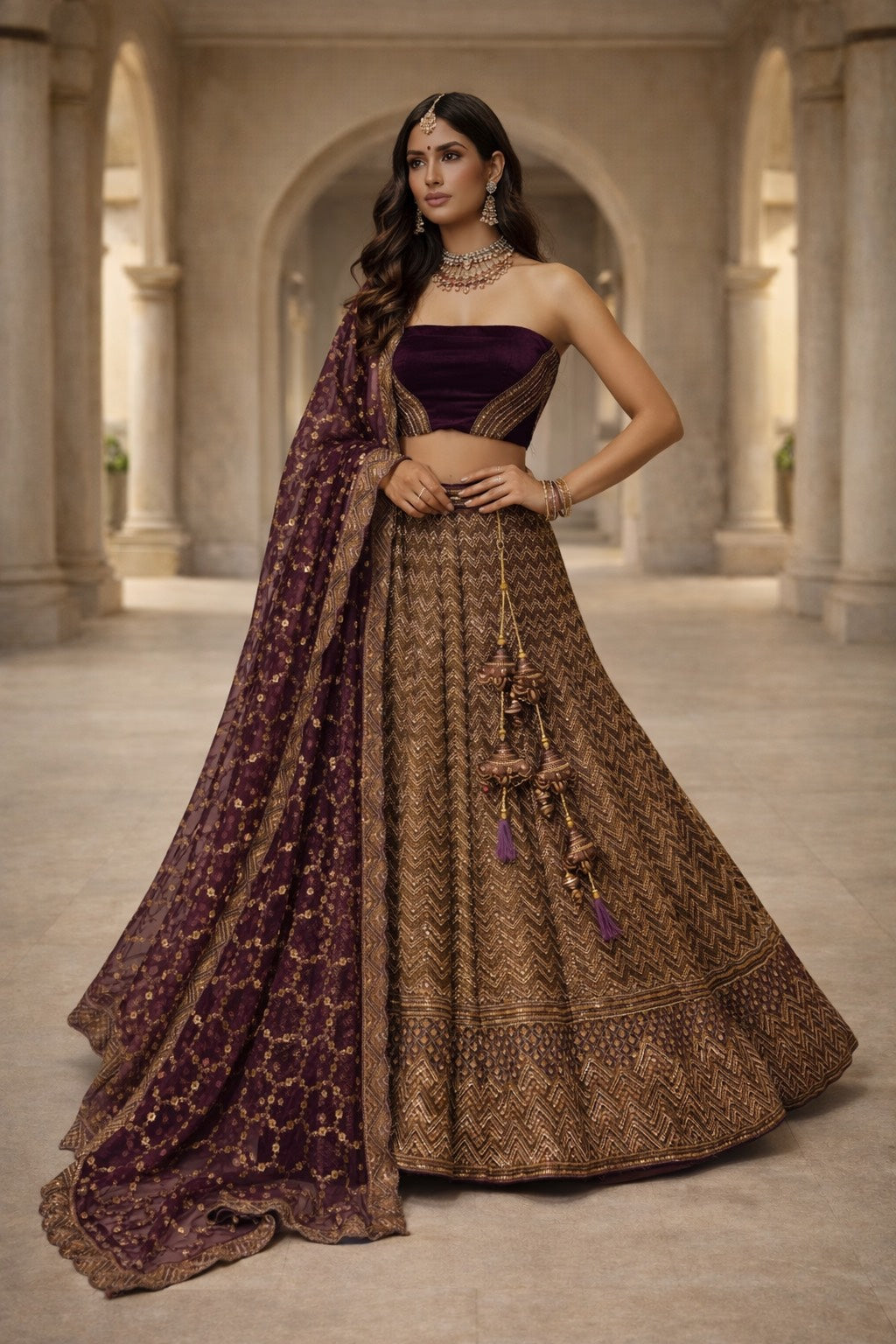 Silken Glow Lehenga