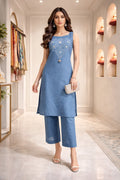Blue Aura Co-ord Set