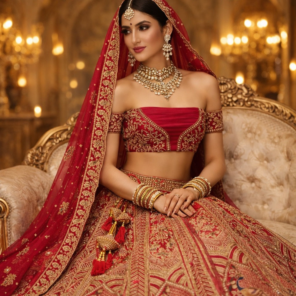 Rajmayura Heritage Lehenga