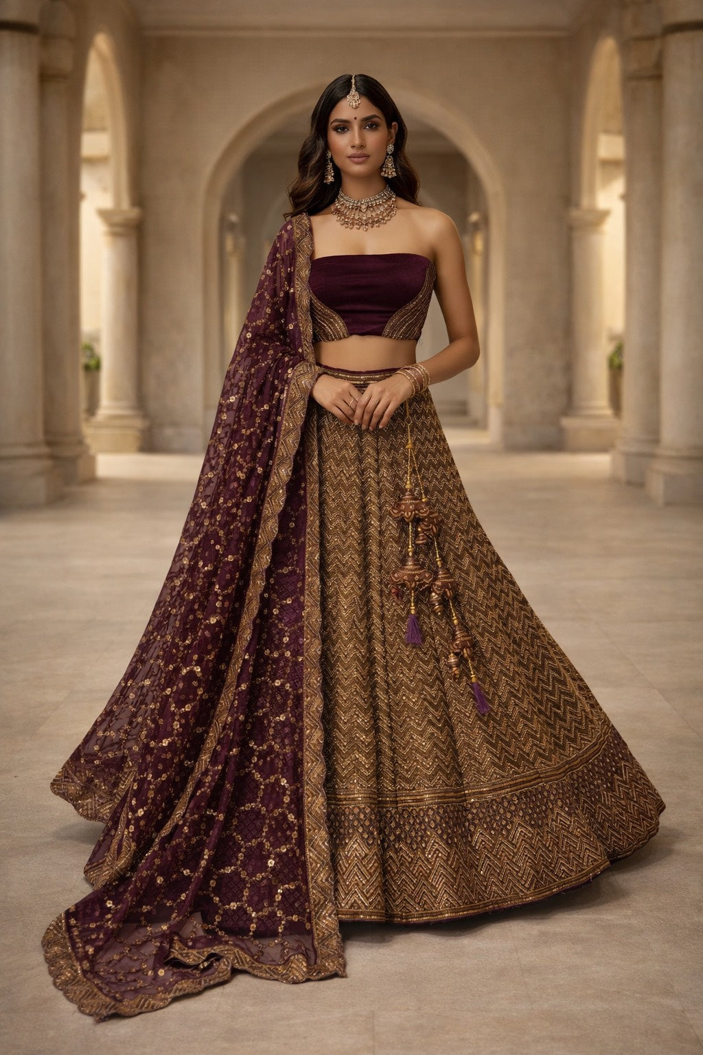 Silken Glow Lehenga