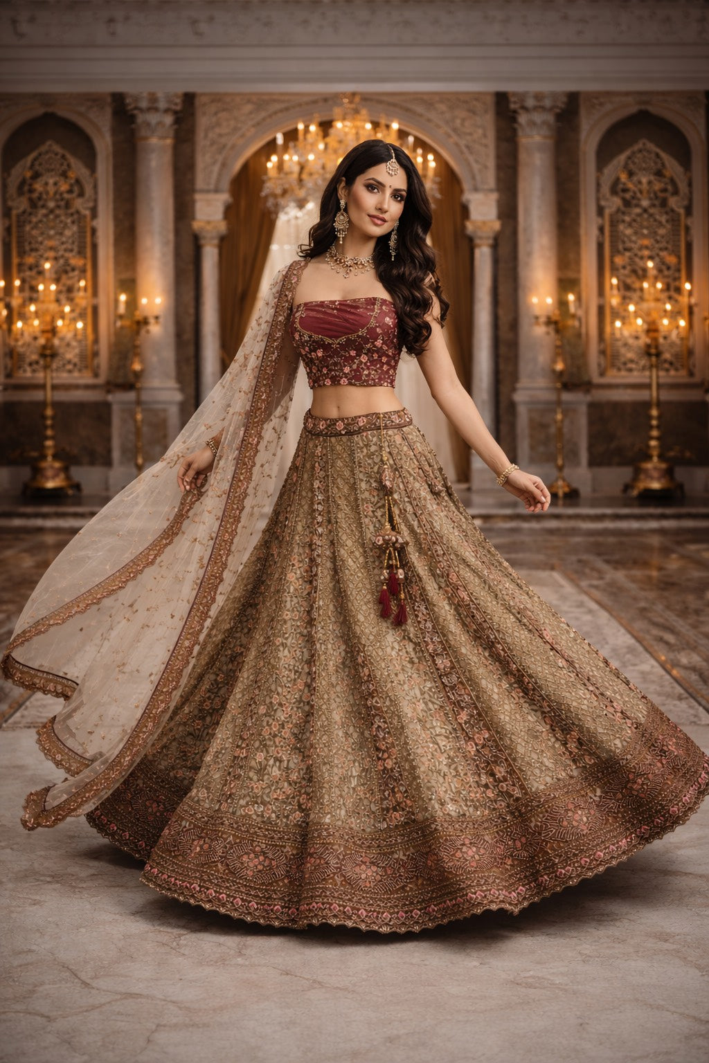 Heirloom Grandeur Lehenga