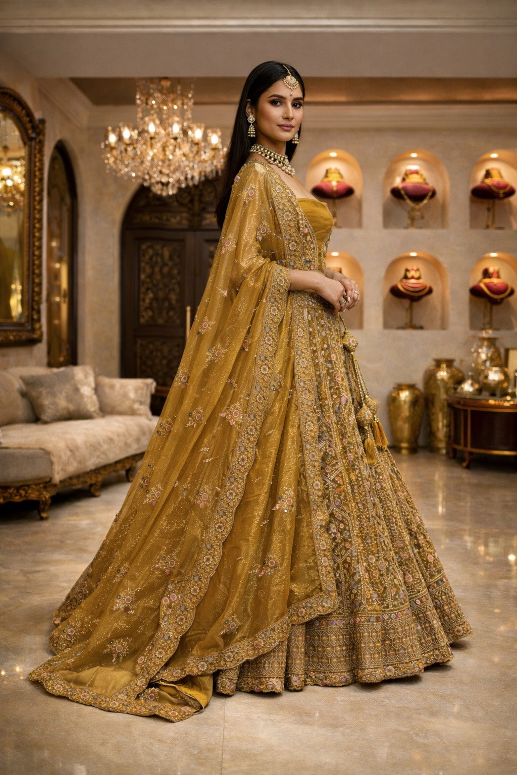 Ethereal Royal Lehenga