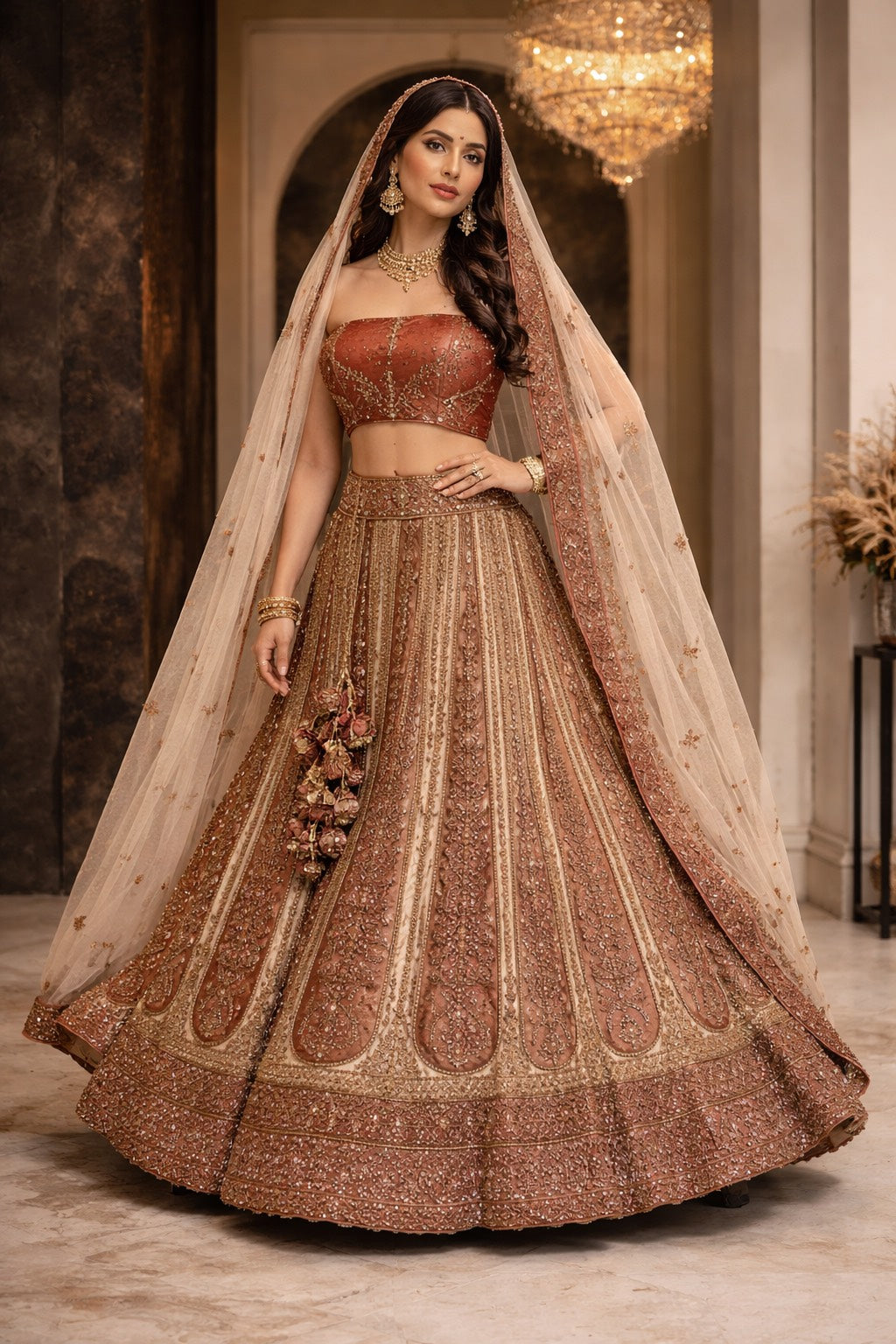 Vintage Royal Bride Lehenga