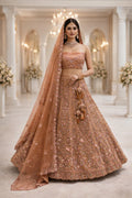 Rose Embroidered lehenga
