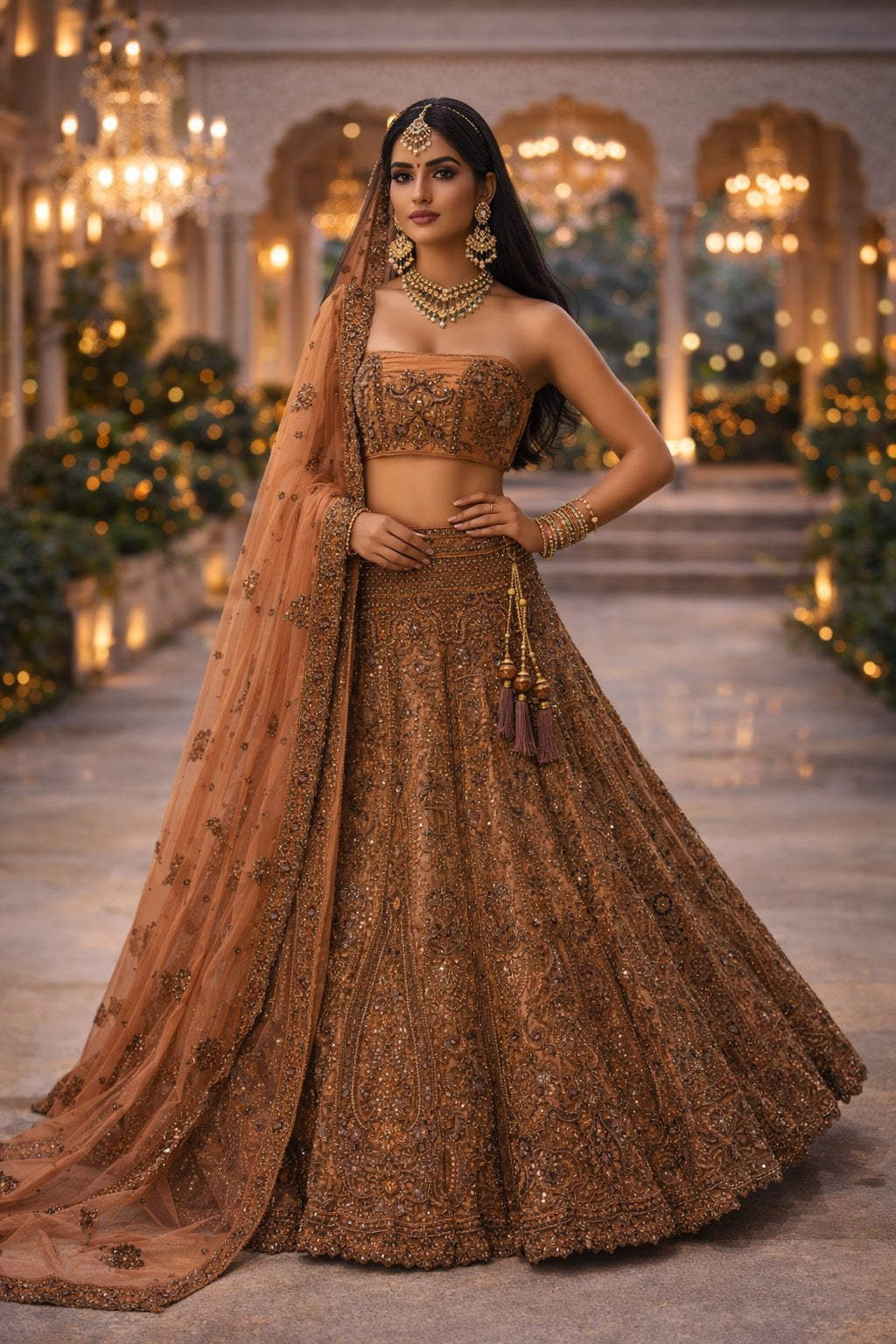 Lustre Grace Lehenga