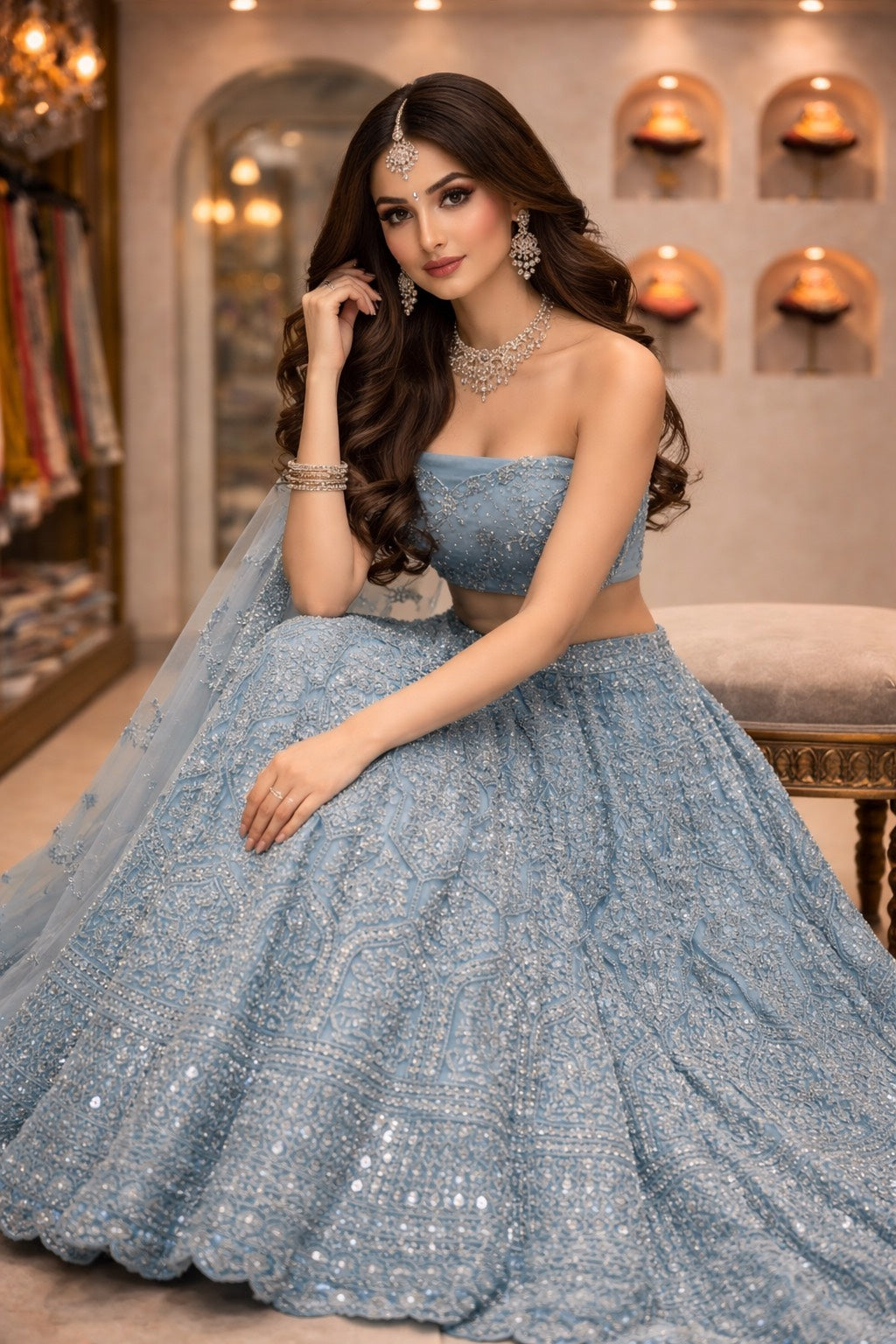 Glided Grace Lehenga