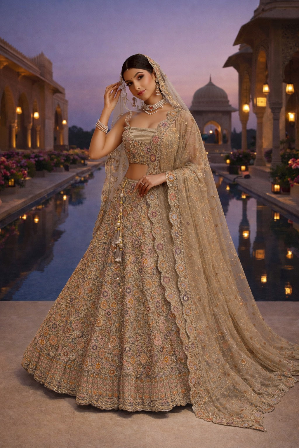 Regal Garden Heirloom Lehenga