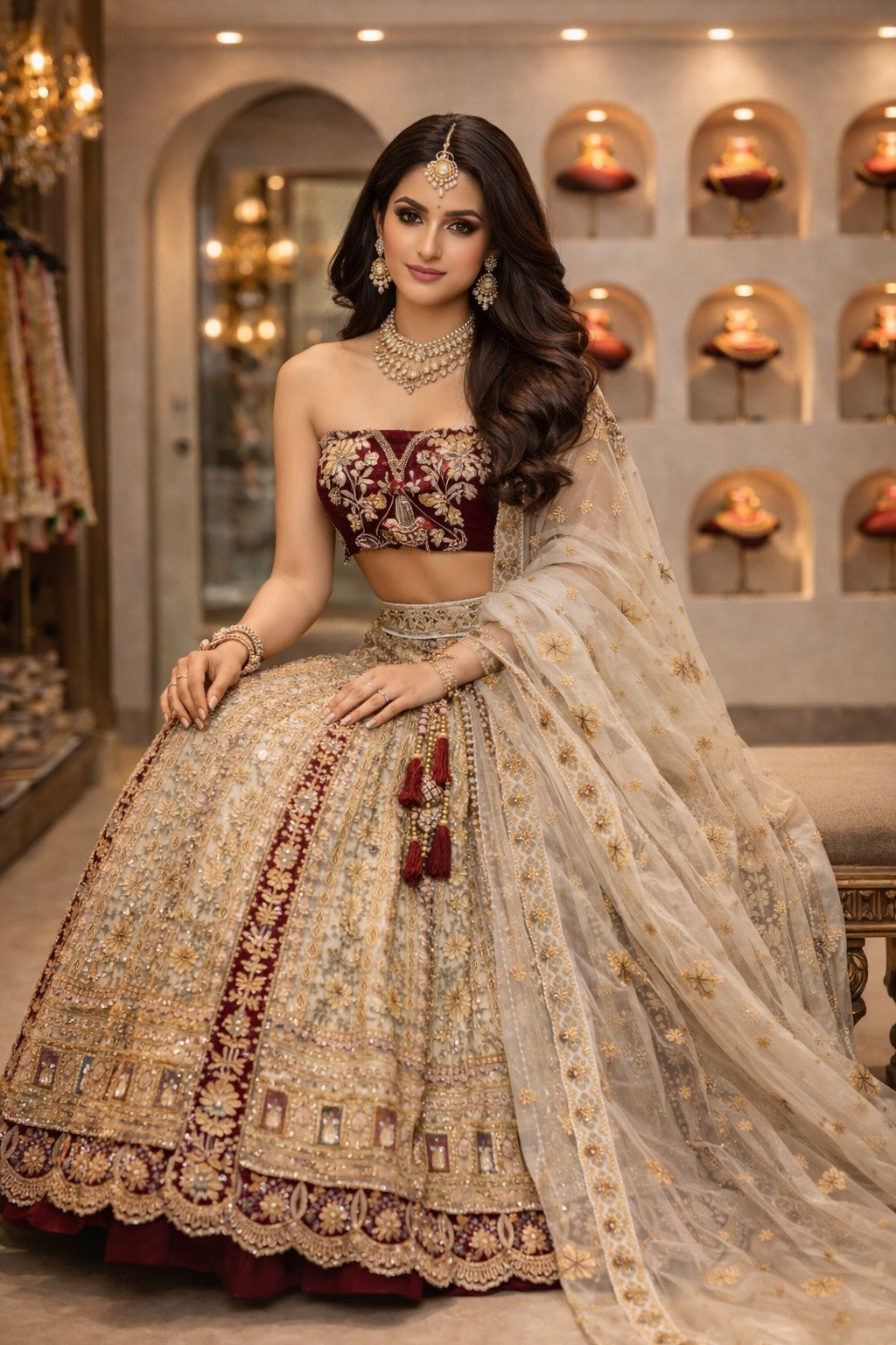 Dual Grace Lehenga