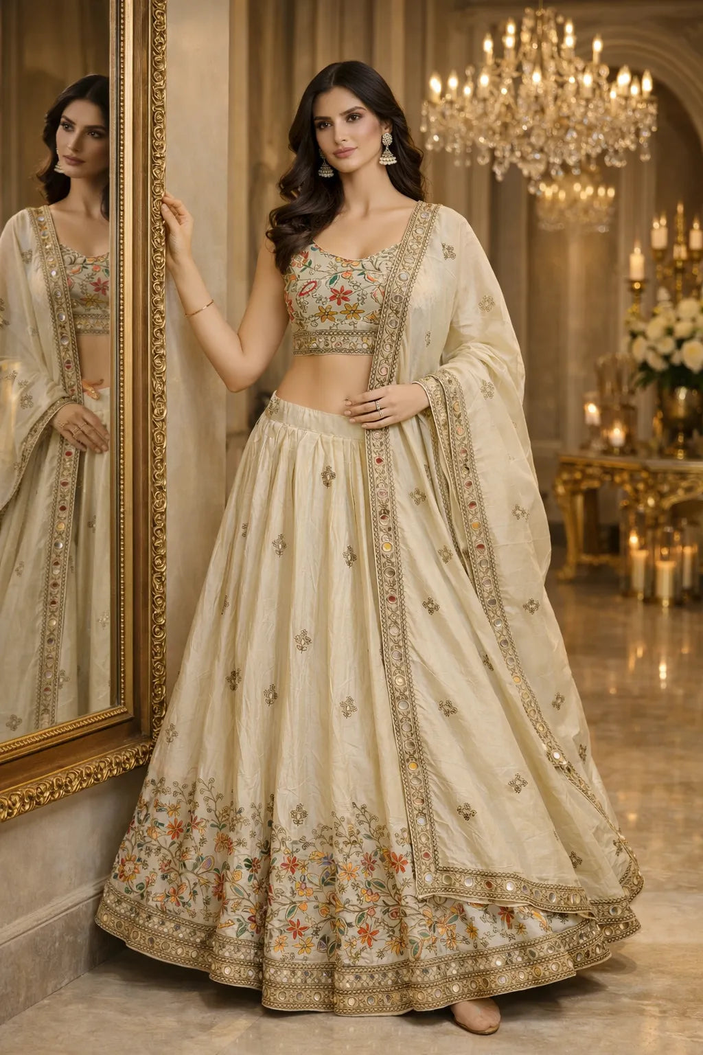 Etheral Blossom Lehenga