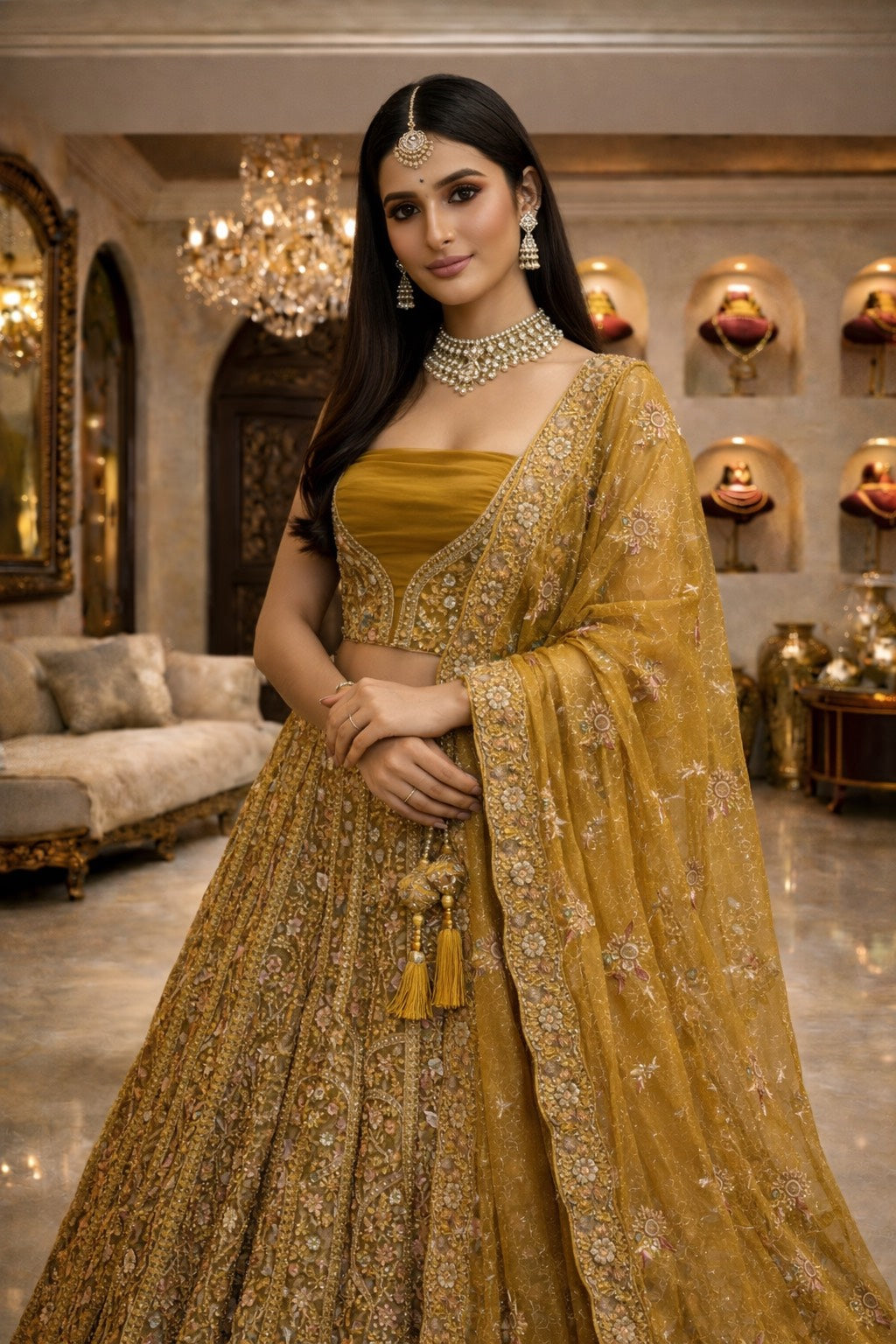 Ethereal Royal Lehenga