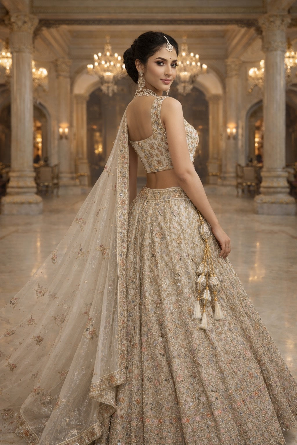 Ethereal Royal Lehenga