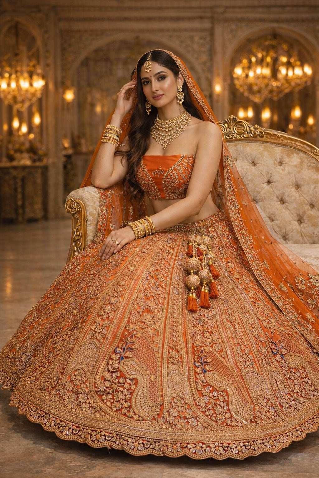 Rajmayura Heritage Lehenga