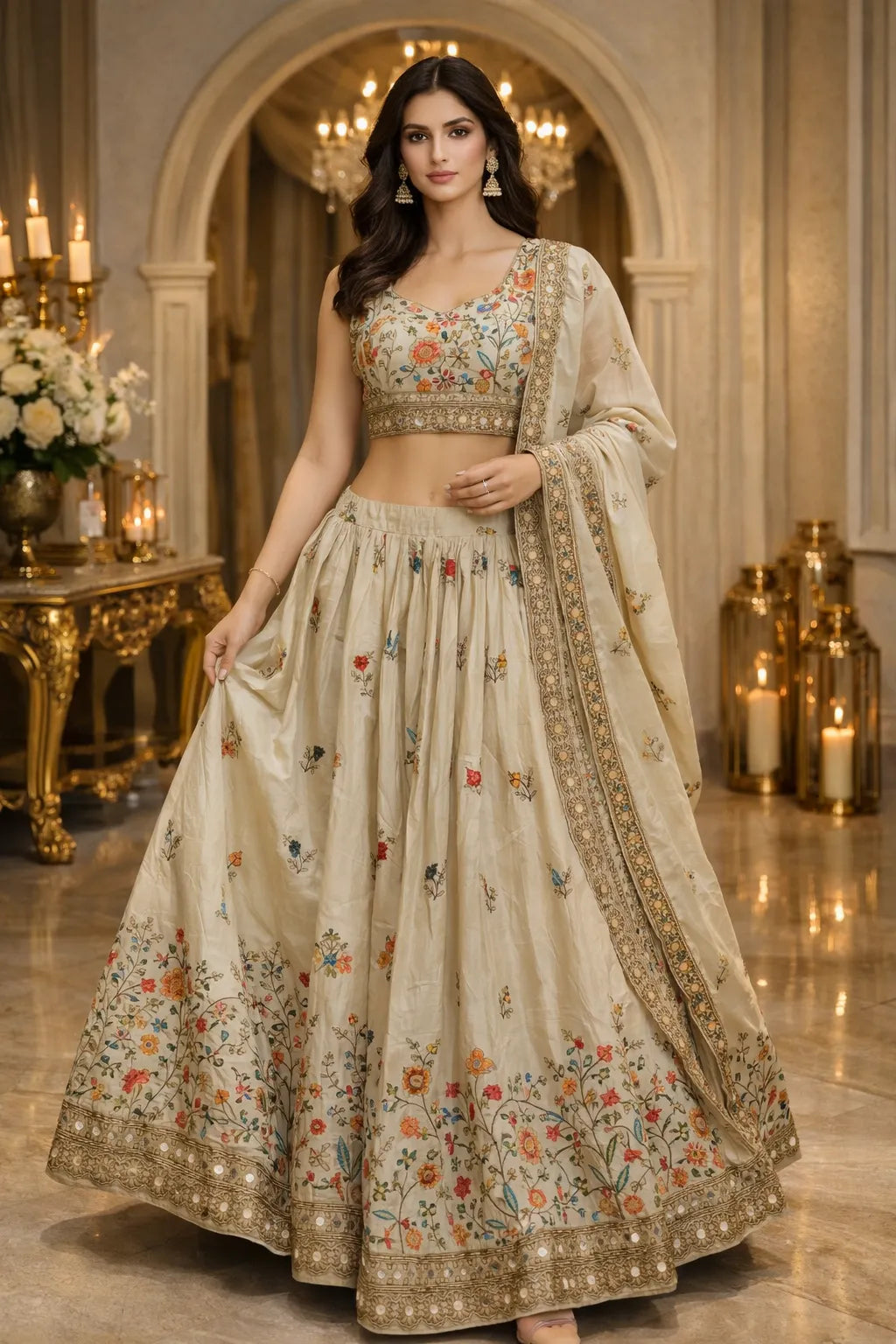 Garden Grace Lehenga