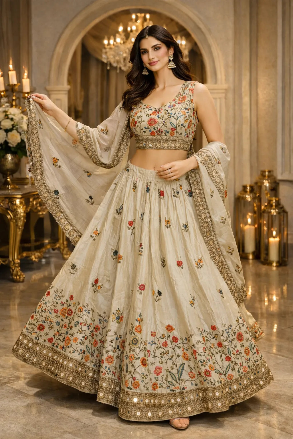 Garden Grace Lehenga