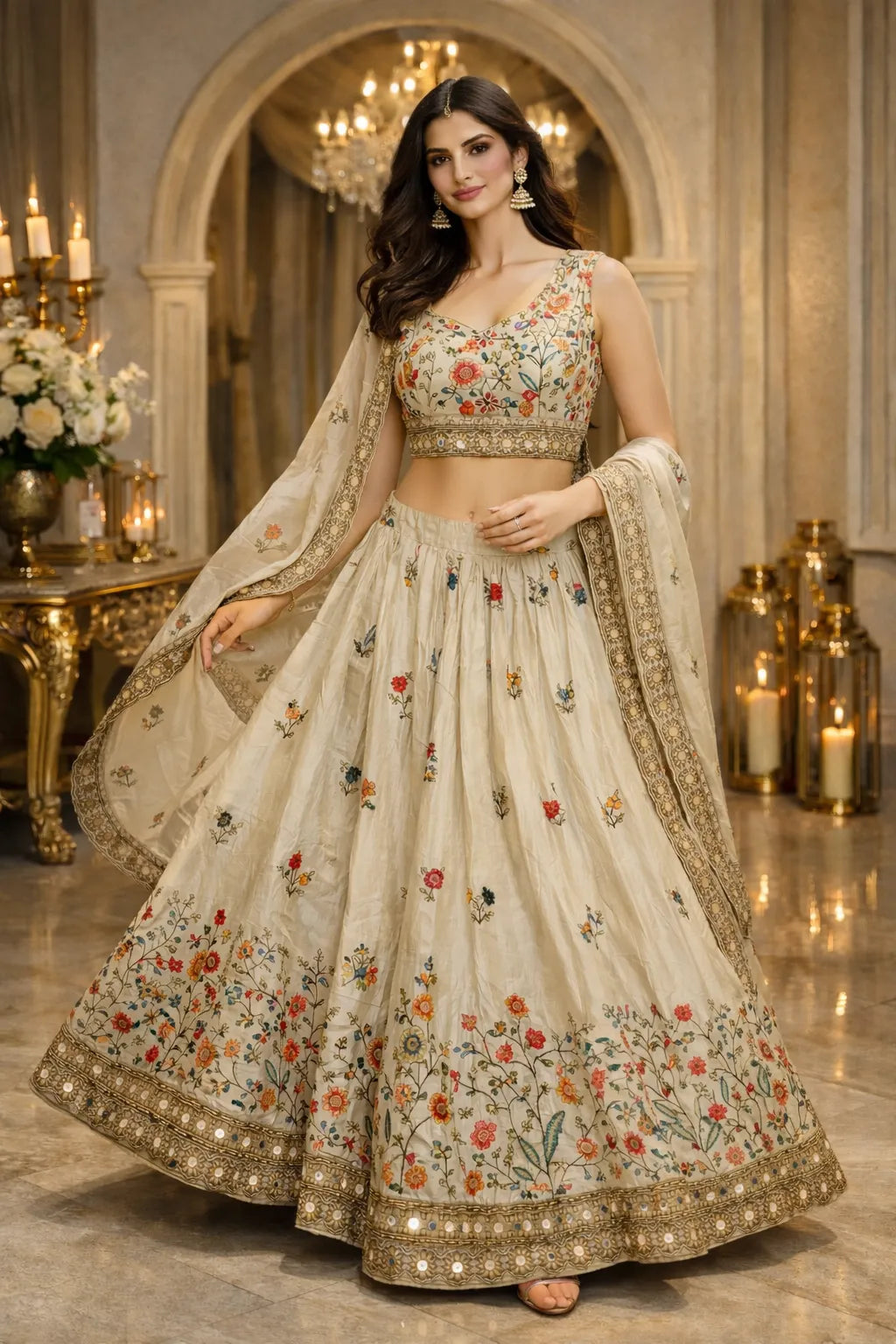 Garden Grace Lehenga