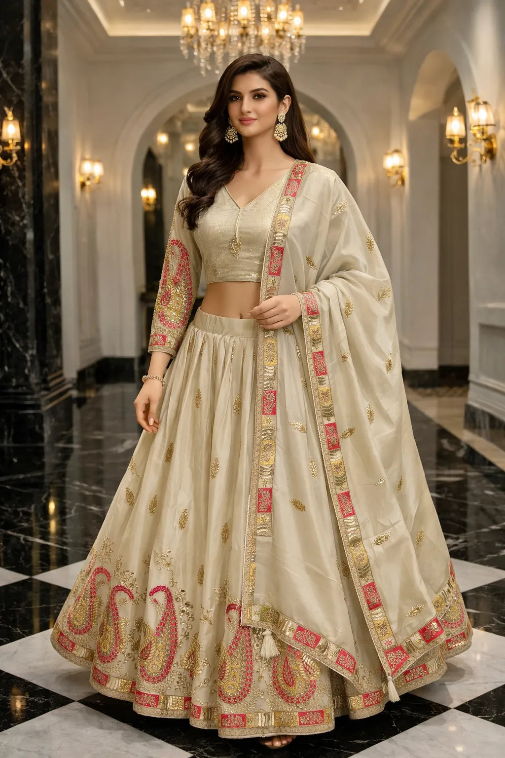 Graceful Heirloom Lehenga