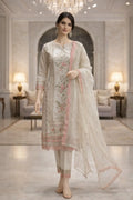 Ivory Blossom Chikankari Suit Set