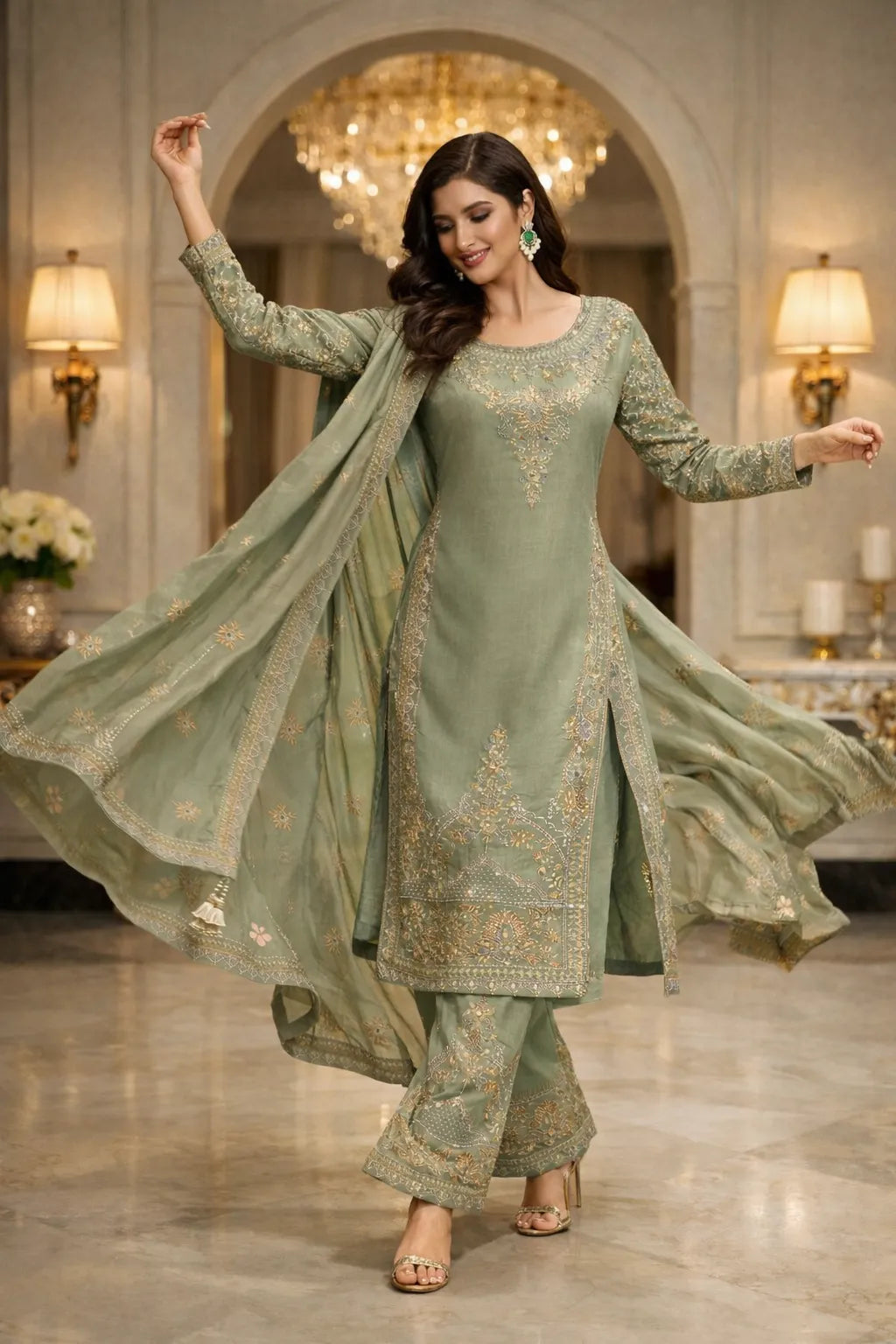 Meharvi Sharara Set