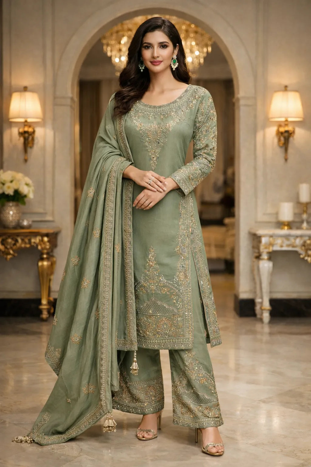 Meharvi Sharara Set