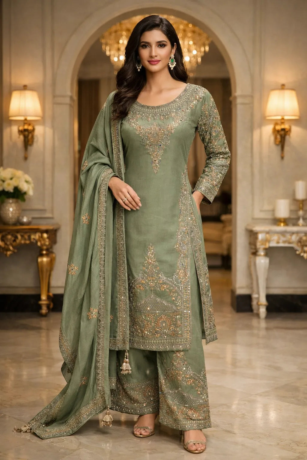 Meharvi Sharara Set