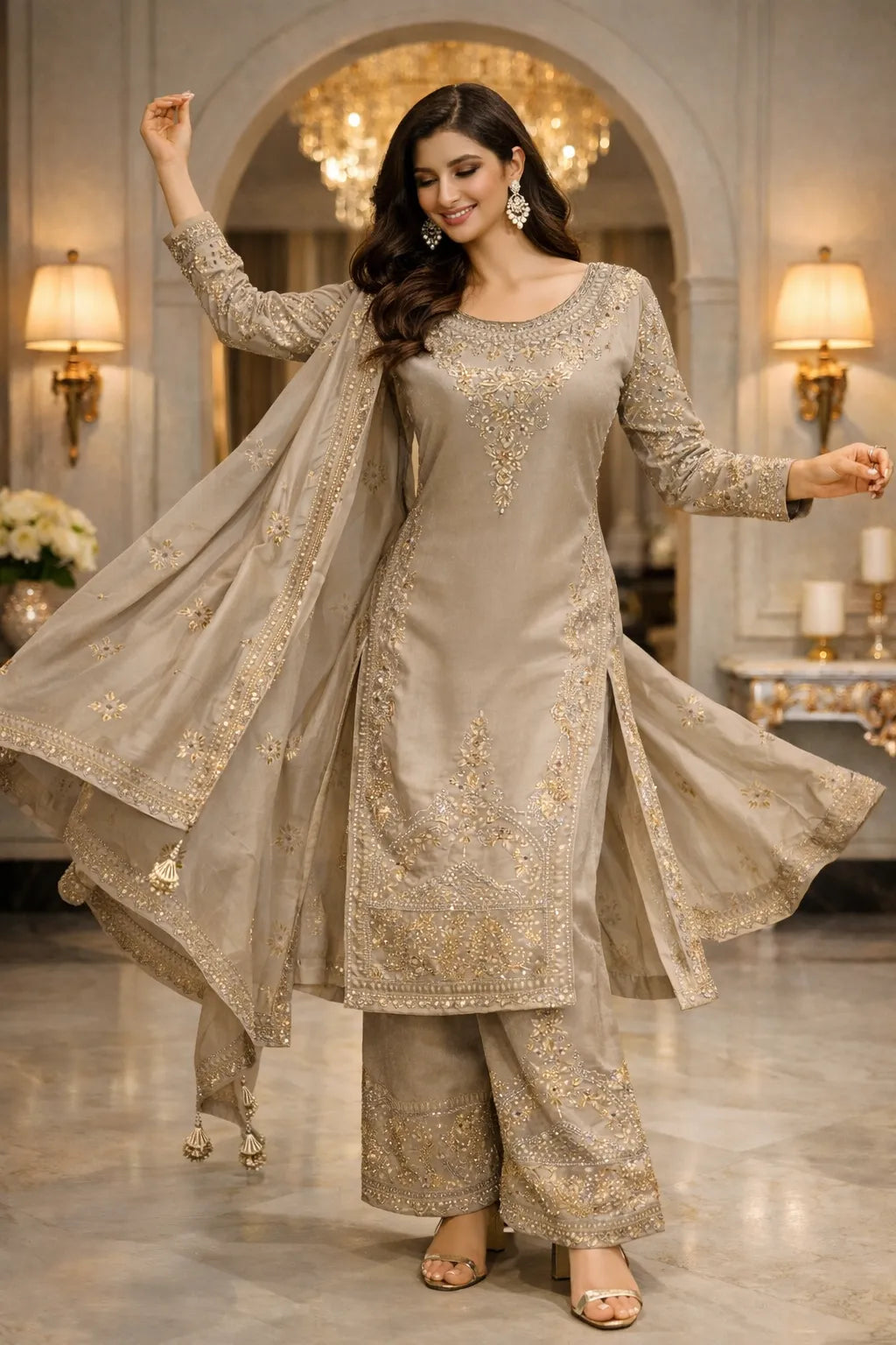 Meharvi Sharara Set