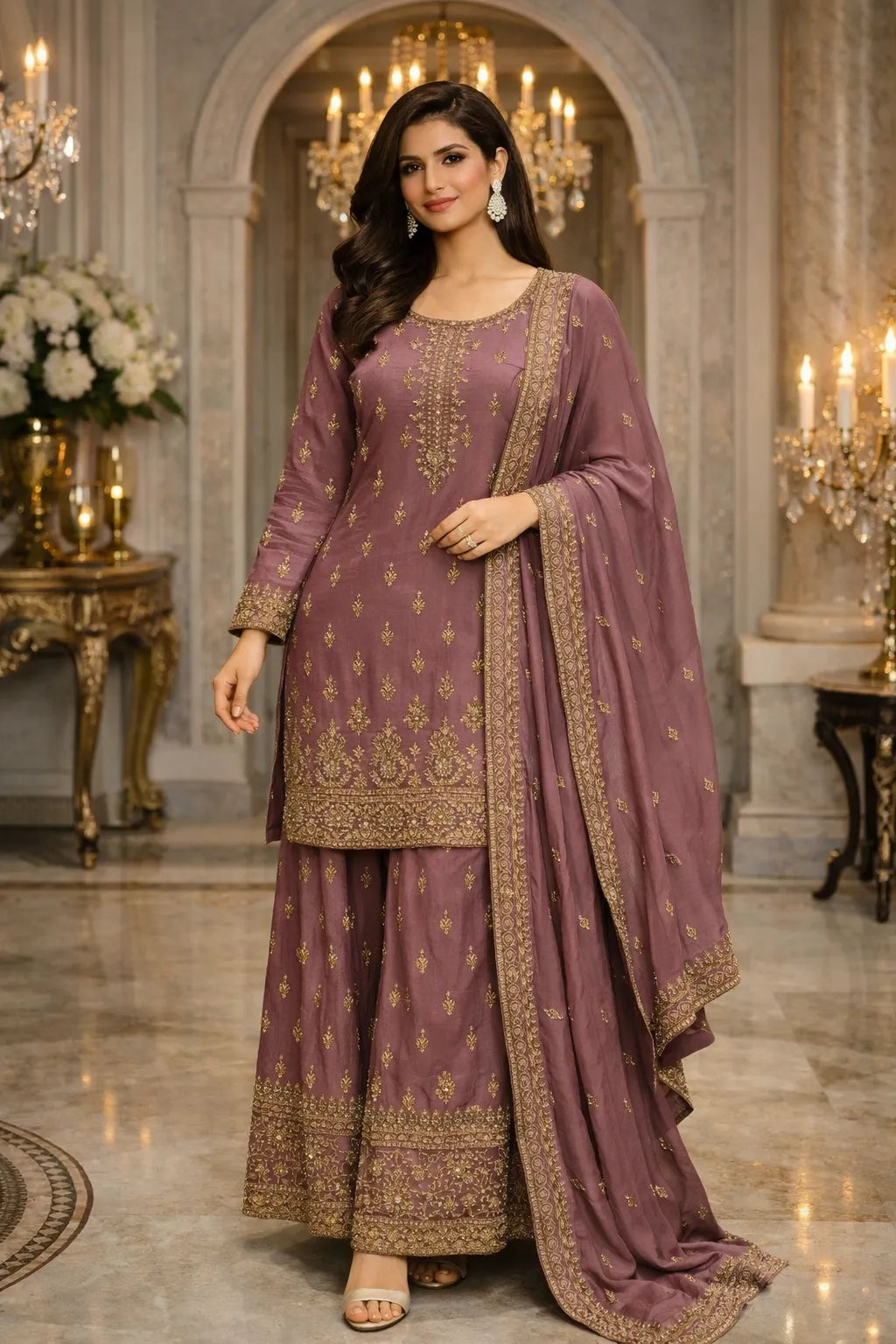 Nooraya Sharara Set