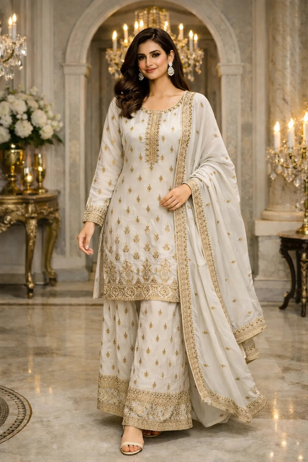 Nooraya Sharara Set