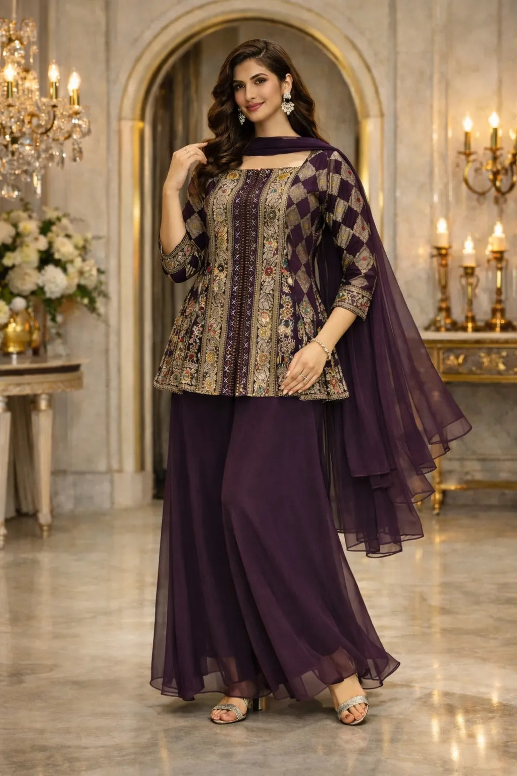 Noorvya Sharara Set