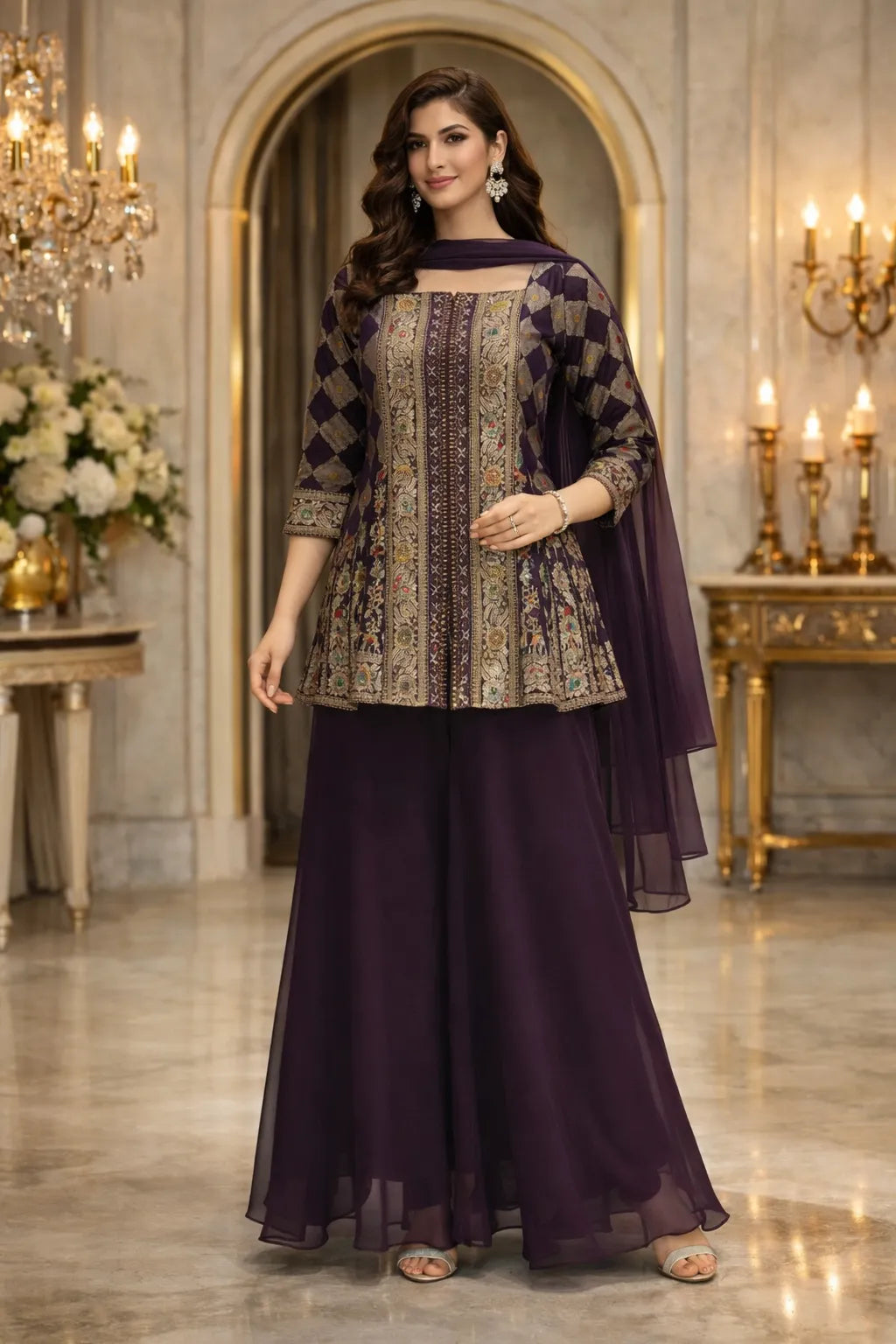 Noorvya Sharara Set