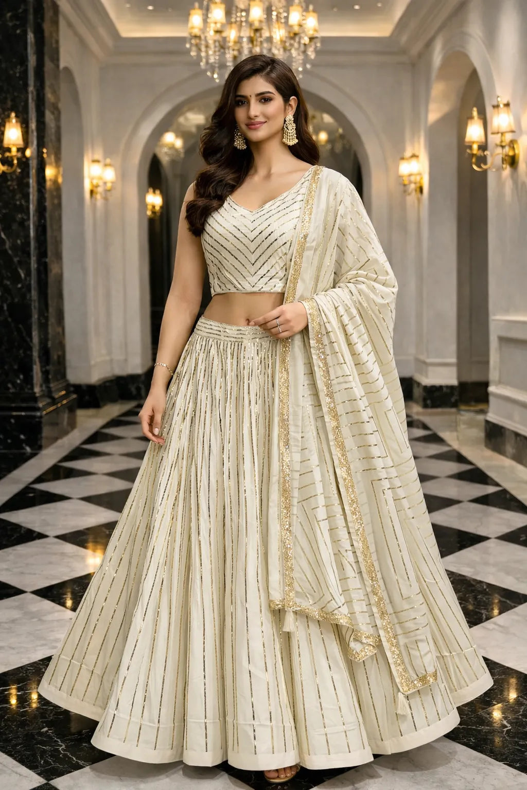Velvet Royale Lehenga