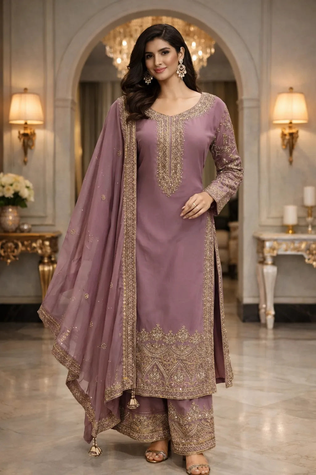Zareen Noor Sharara Set