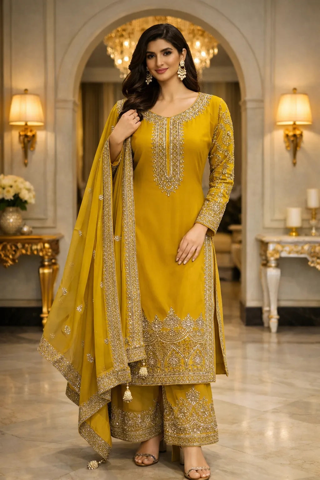 Zareen Noor Sharara Set