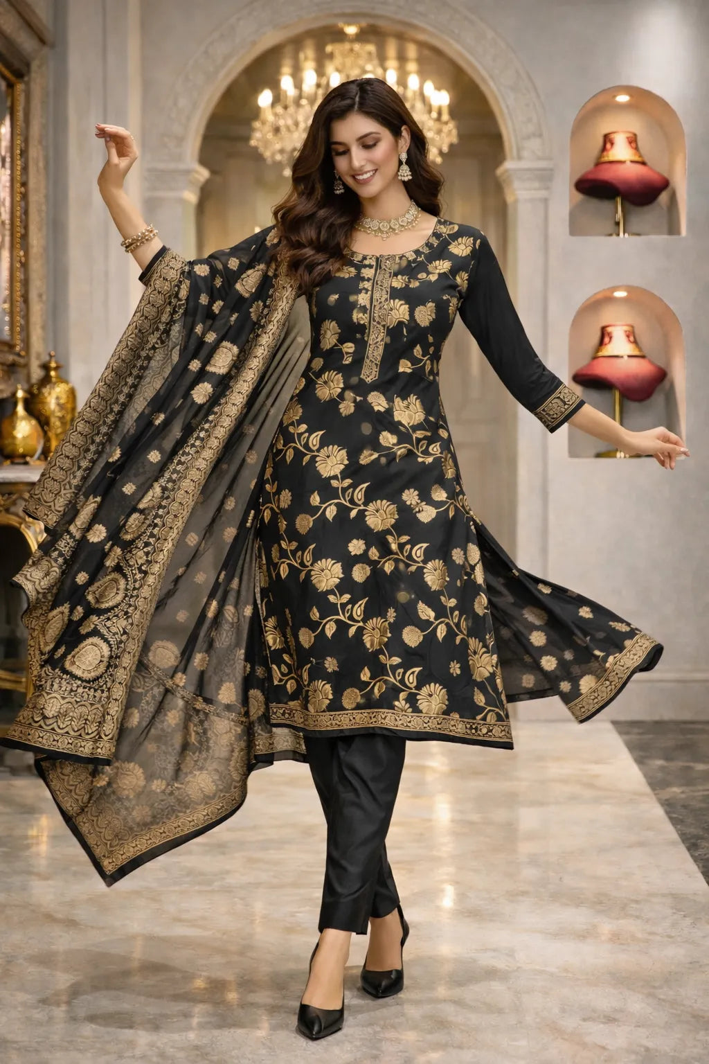 Zehra Royale Suit Set