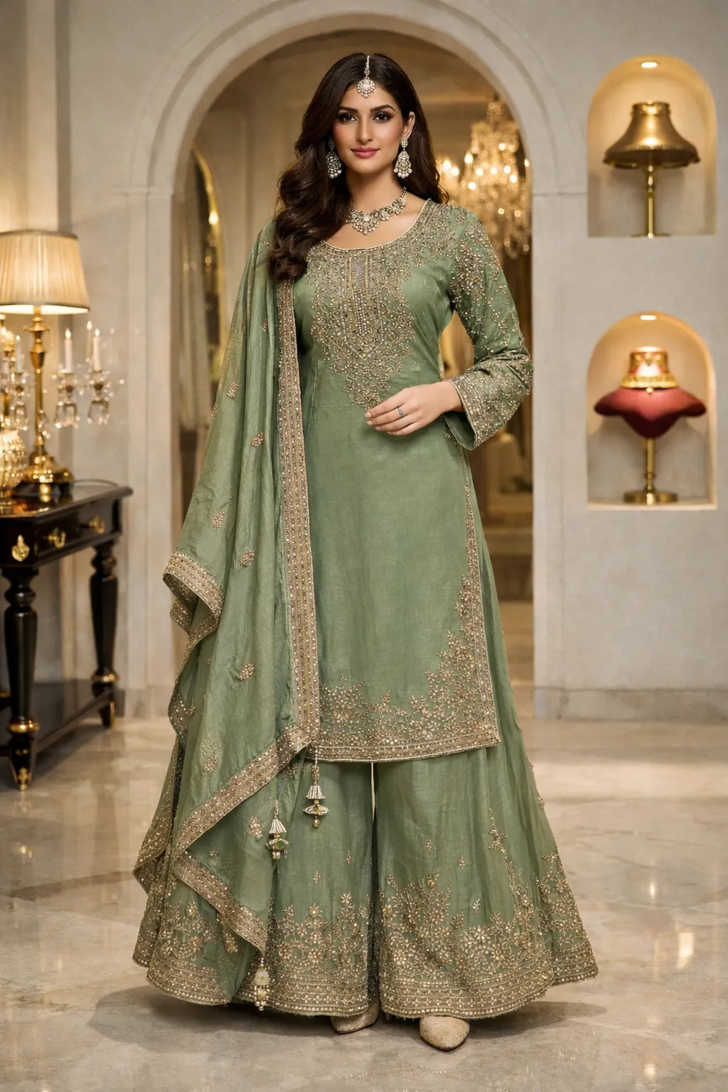 Zivara Sharara Set