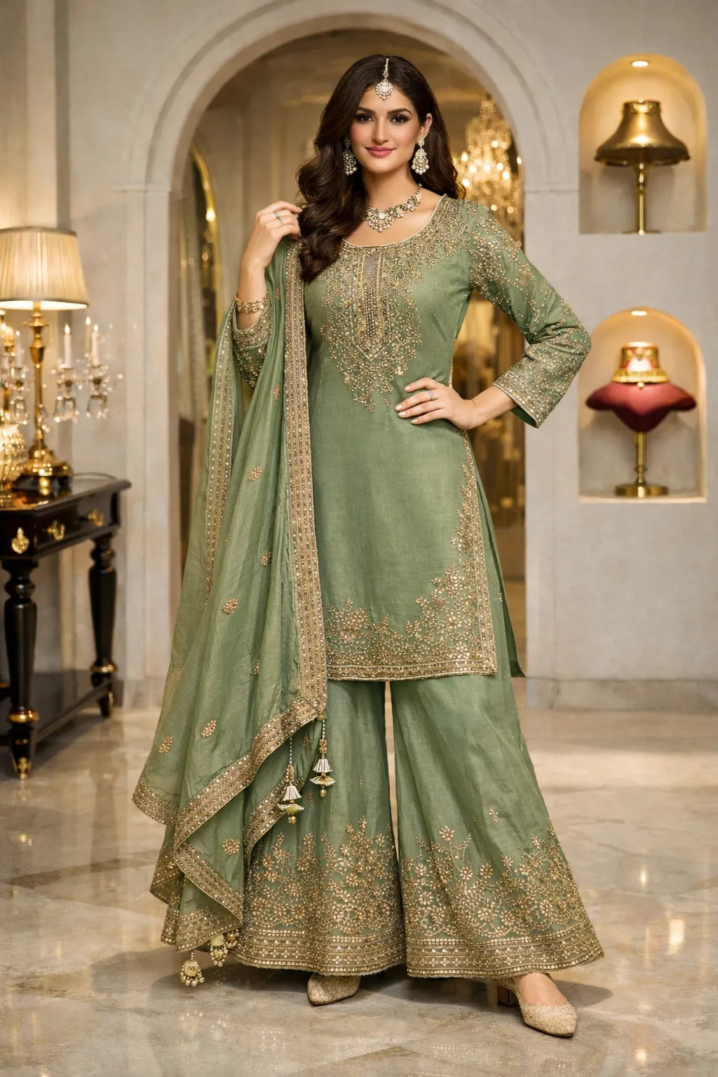 Zivara Sharara Set