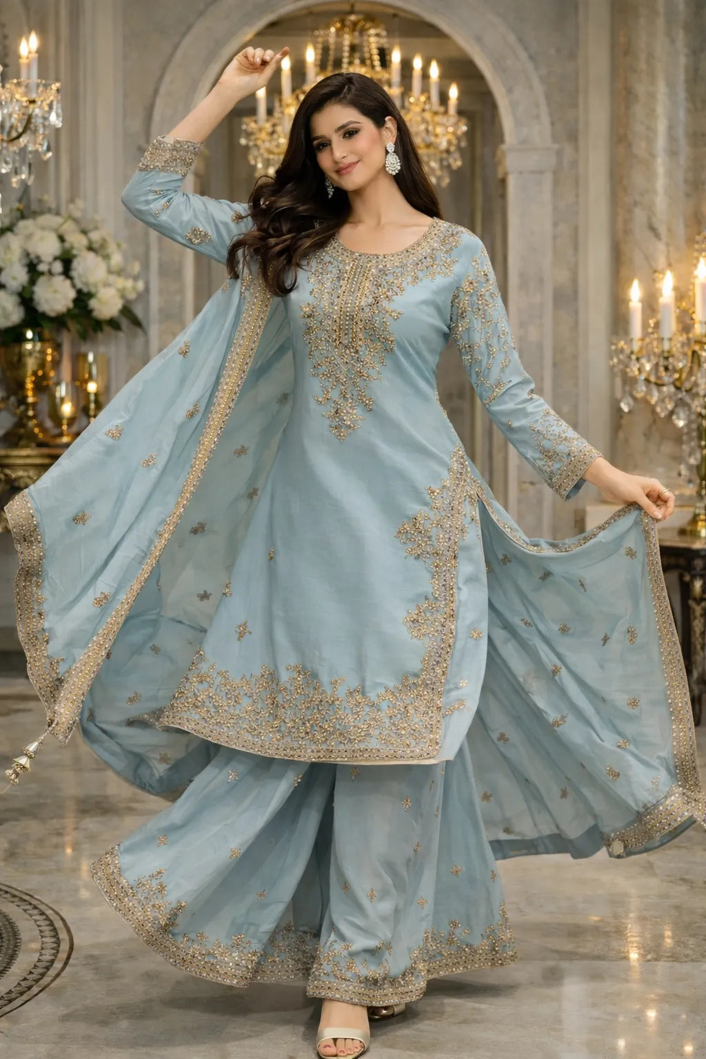 Zivara Sharara Set