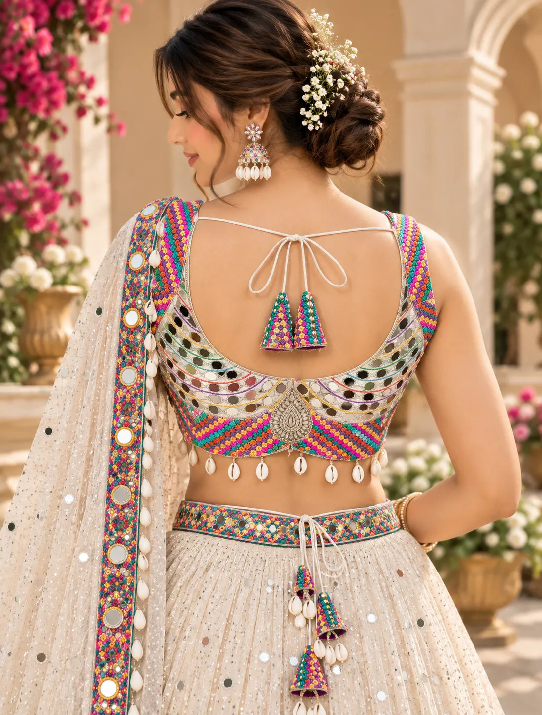 Aabira Mirrorwork Dandiya Blouse