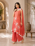 Aahana Floral Drape Suit Set
