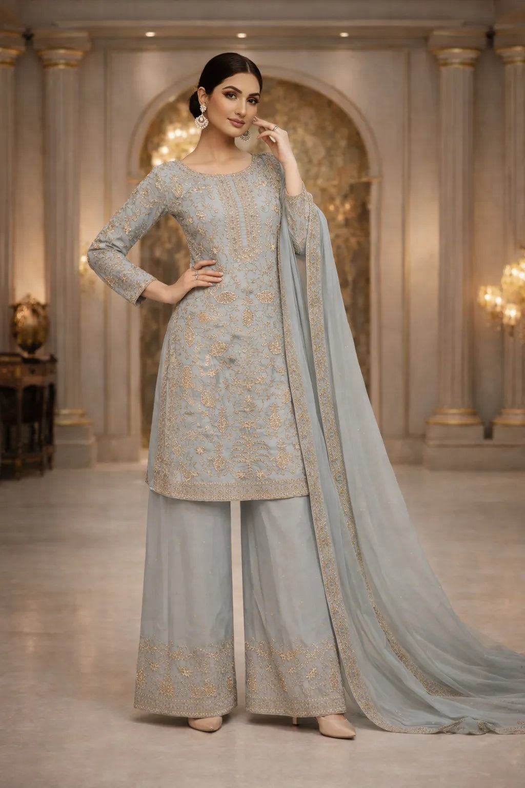 Aarohi Elegant Sharara Set