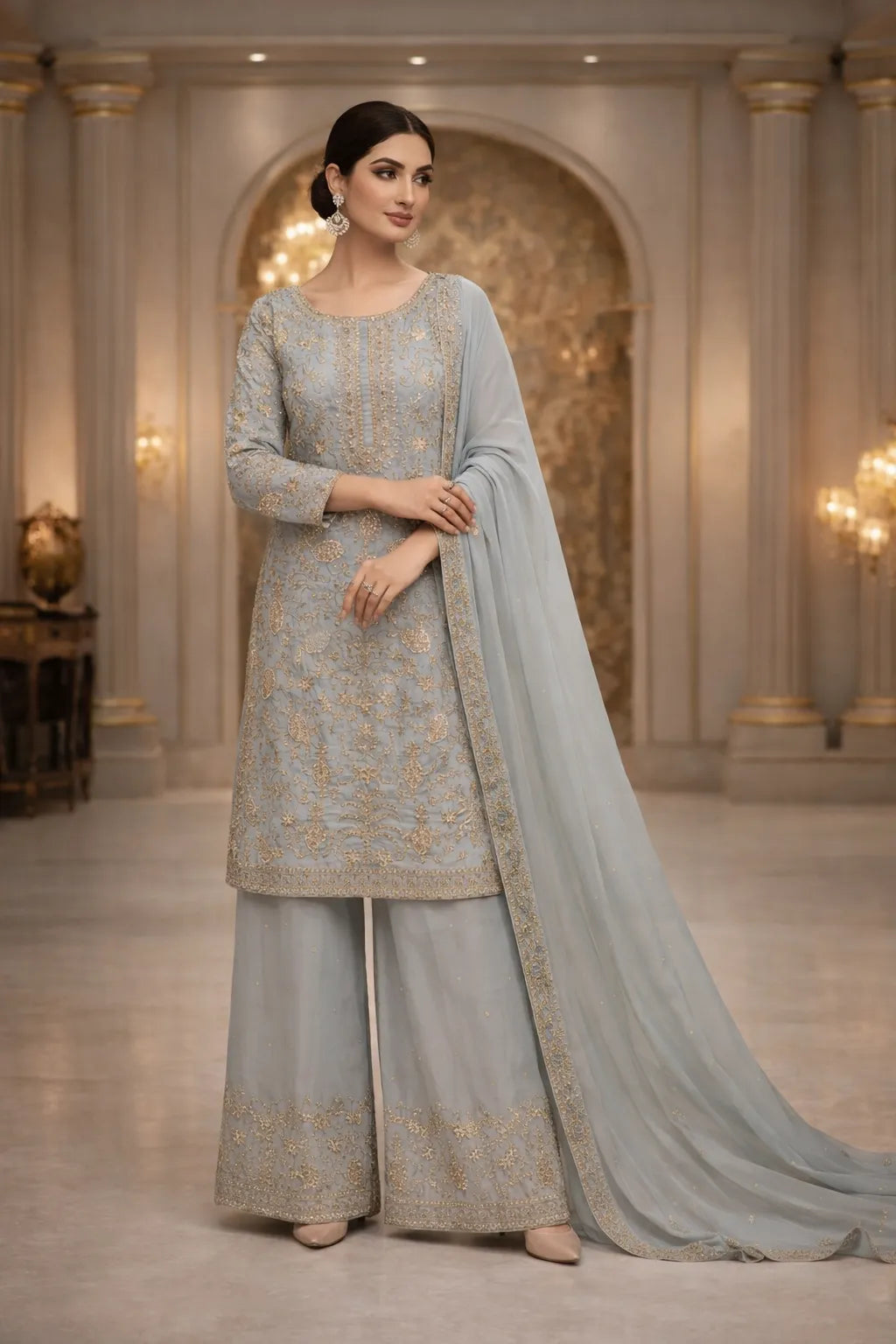 Aarohi Elegant Sharara Set