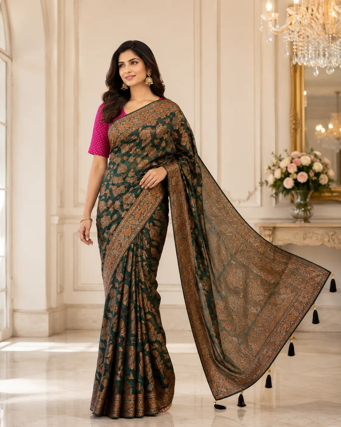 Aarunya Zari Saree