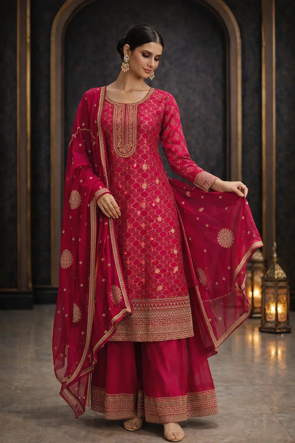 Anugya Anarkali Set