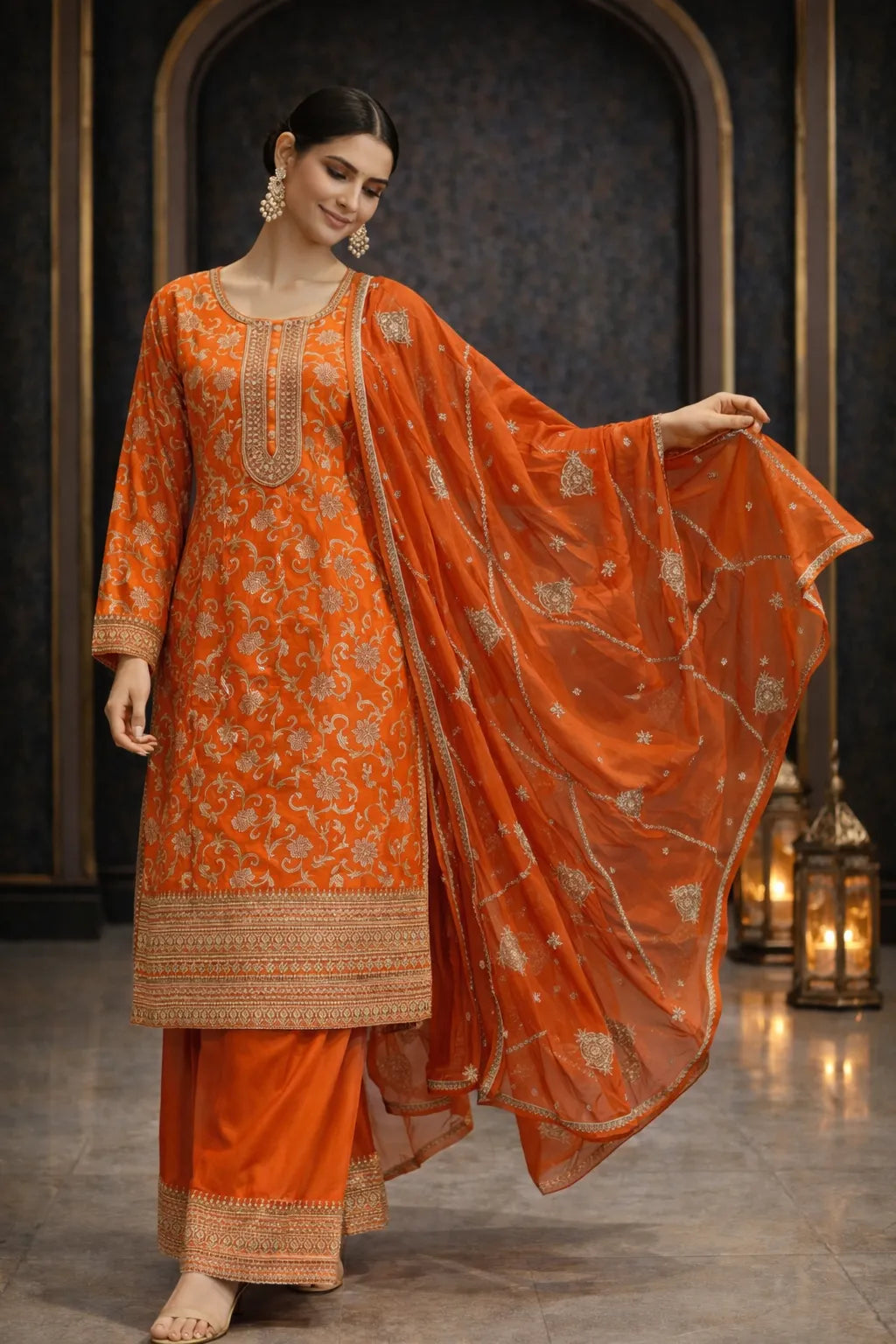 Anugya Anarkali Set