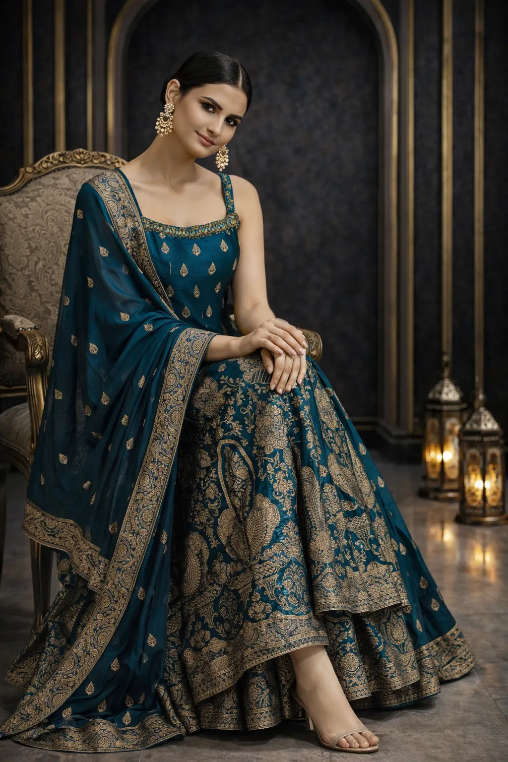 Anvaya Anarkali Set