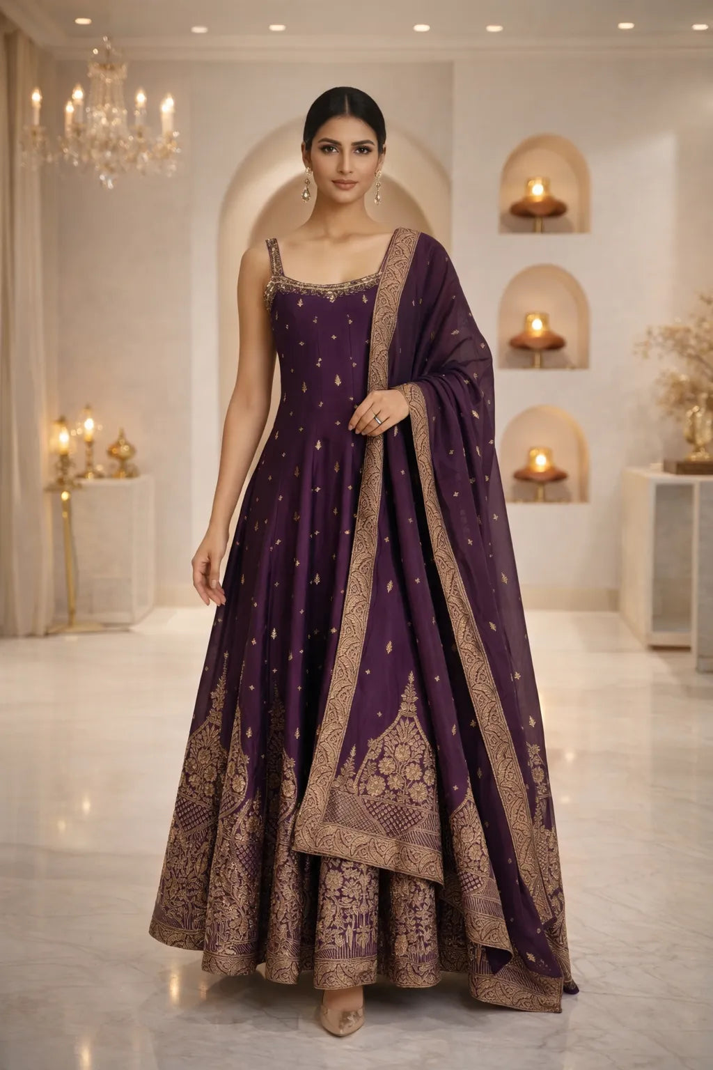 Anvaya Anarkali Set