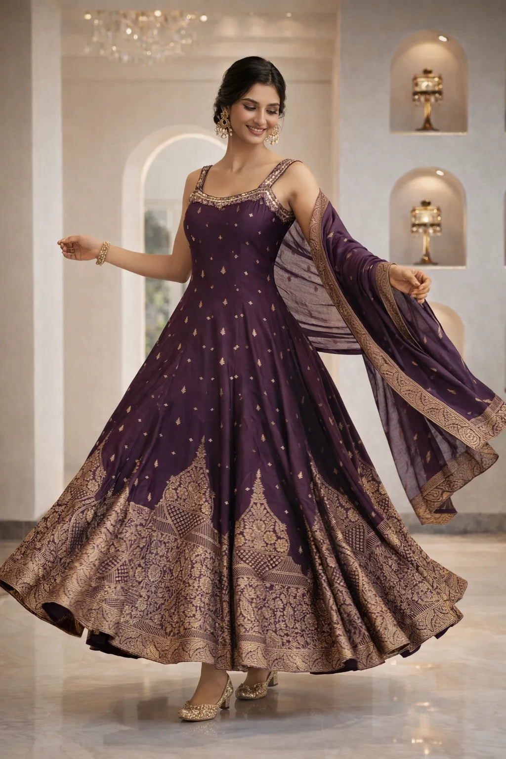 Anvaya Anarkali Set