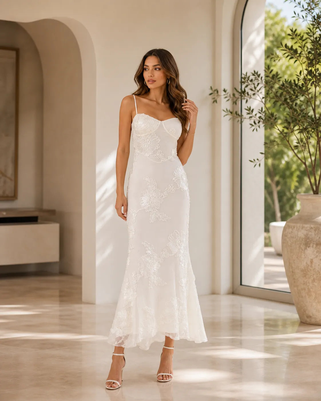 Bloom Lace Mermaid Dress