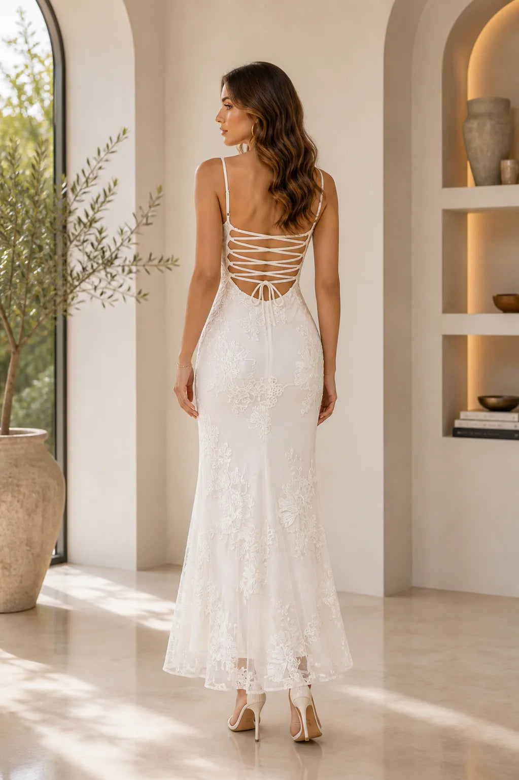 Bloom Lace Mermaid Dress