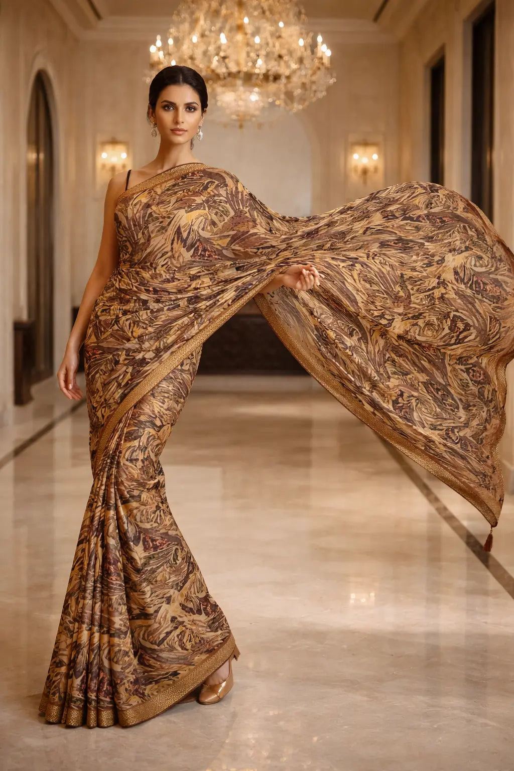 Bloom Muse Drape Saree
